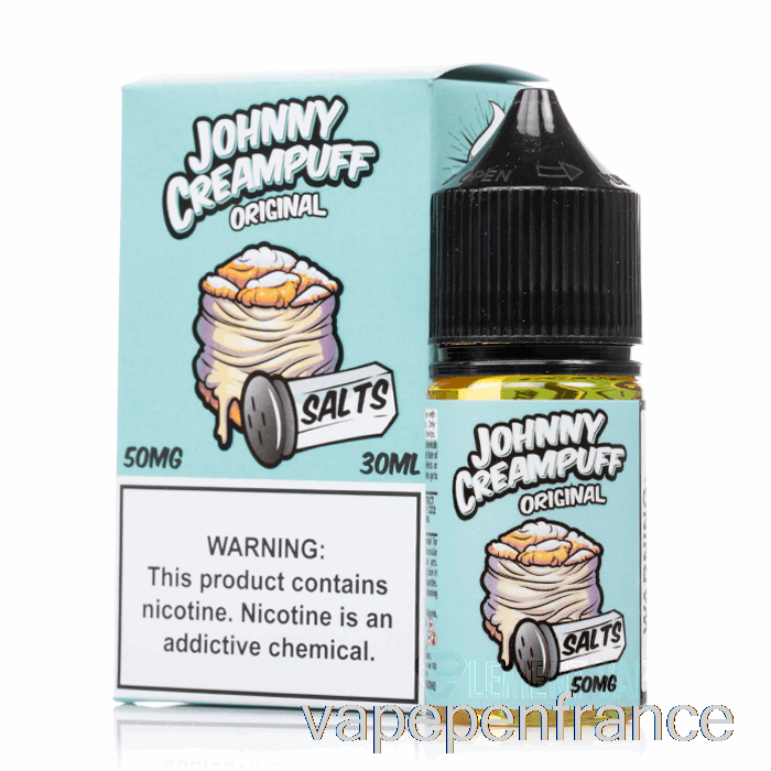 Original - Sels De Johnny Creampuff - Stylo Vape 30 Ml 50 Mg